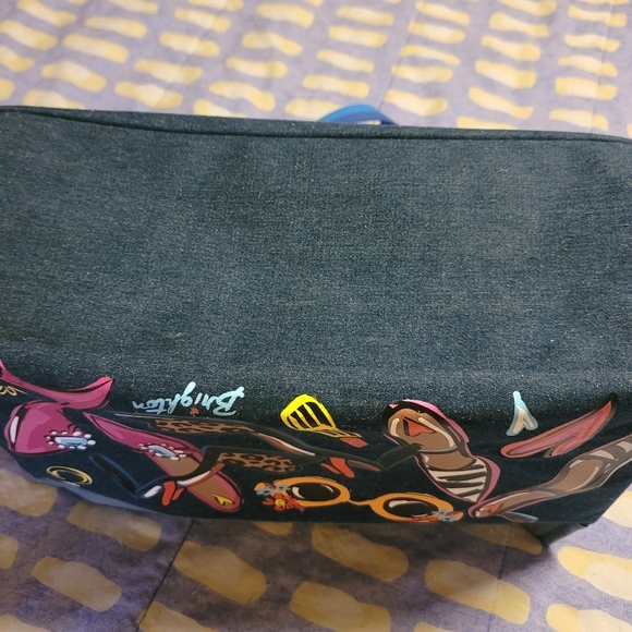BRIGHTON Shoe Love East West Denim Tote - Picture 9 of 10